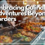 Exotic street food from around the world enticing travelers to explore culinary adventures beyond their hometown flavors.